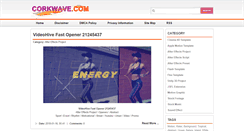 Desktop Screenshot of corkwave.com